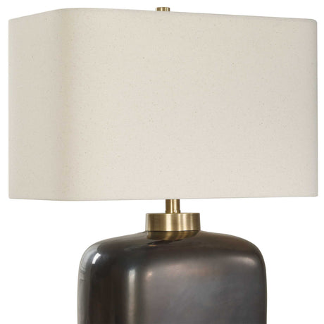 Quentin Table Lamp Dark Bronze - Bronze / White by Uttermost - View 8
