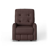 Devon Transitional Leather Power Rocking Recliner, Nailhead Trim | Flexsteel