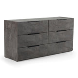 Nova Domus Ferrara - Modern Volcano Oxide Grey Dresser - sold by Home Elegance USA
