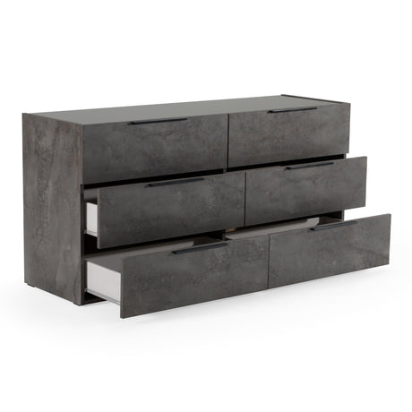 Ferrara - Modern Volcano Oxide Grey Dresser - View Image 1