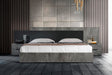 Eastern King Ferrara - Modern Volcano Oxide Grey Bed - View Image 1