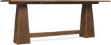 Driftwood Flip-Top Console Table Medium Wood - Dark Brown by Hooker Furniture - View 7