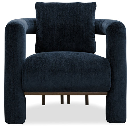 Harlow Accent Chair - Blue by Hooker Furniture - View 1