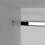 Kibo 6 Doors Armoire, One Drawer, Rod, Seven Interior Shelves, Black Wengue / White -Bedroom - sold by Home Elegance USA