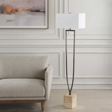 Fork In The Road Floor Lamp - Dark Brown by Uttermost - View 3