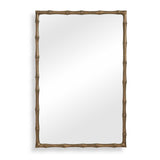 Brass Bamboo Rectangle Mirror - Gold by Uttermost - View 1