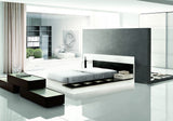 Eastern King Impera Modern-Contemporary lacquer platform bed