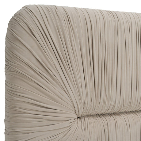 Florence Modern Beige Velvet & Leatherette Bedroom Set – VIG Furniture - sold by Home Elegance USA