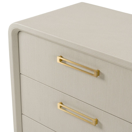 Florence Modern Beige Velvet & Leatherette Bedroom Set – VIG Furniture - sold by Home Elegance USA