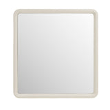 Eastern King Florence - Modern Beige Velvet + Shagreen Bedroom Set