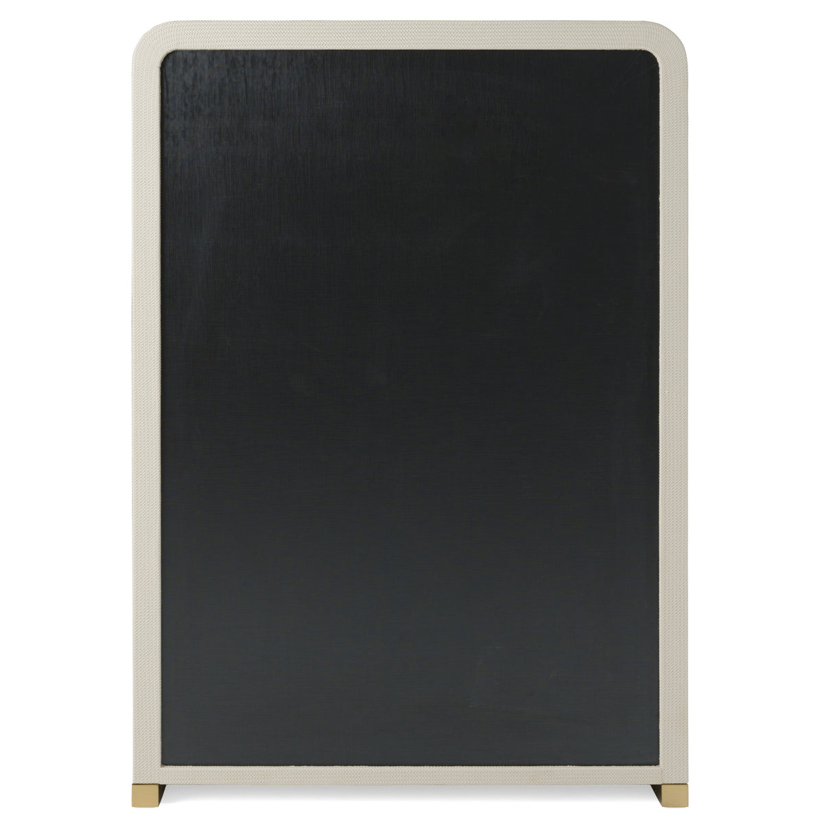 Florence - Modern Beige Leatherette + Gold Chest - View Image 1