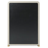 Florence - Modern Beige Leatherette + Gold Chest - View Image 1