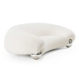 Fortune - Contemporary White Fabric Sofa - View Image 1