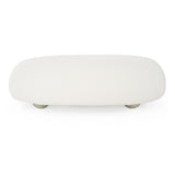 Fortune - Contemporary White Fabric Sofa - View Image 1