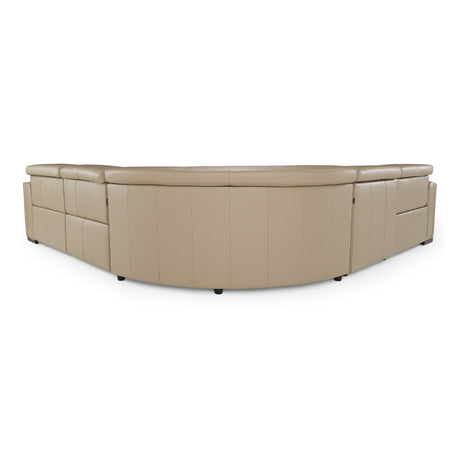 Frazier Modern Tan Leather Power Reclining Sectional Sofa – VIG Furniture - sold by Home Elegance USA