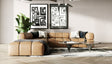Divani Casa Everest - Modern Brown Leather Modular Corner Sectional Seat
