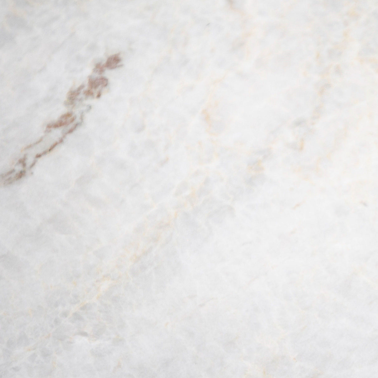 Modrest Gabbro Low - Glam White Marble and Gold Coffee Table