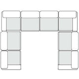 Garman - Modern Light Grey Modular Sectional Sofa-8-Piece Sectional - View Image 1