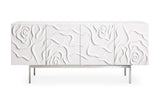 Modrest Gwen - Modern White High Gloss Buffet