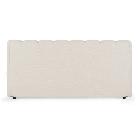 Eastern King Harris - Modern Off-White Fabric Bed - View Image 1