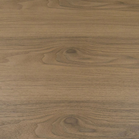 Modrest Heloise - Modern Walnut and Stainless Steel TV Stand