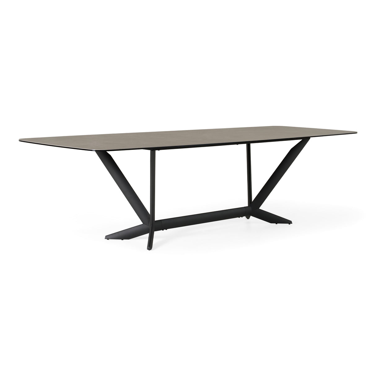 Modrest Herzog - Modern Grey Ceramic Dining Table