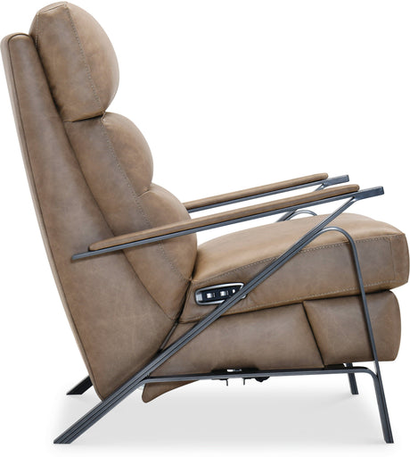 Elixir Power Recliner with Power Headrest Leather | Hooker Furniture - sold by Home Elegance USA