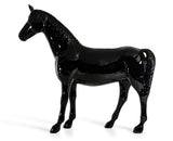 Black Full Size Horse Sculpture - View Image 1