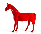 Red Full Size Horse Sculpture - View Image 1