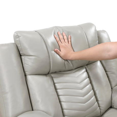 Huron Gray Collection 8457GRY by Homelegance - headrest