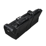 Homelegance Huron Collection Power Loveseat with Center Console - back view