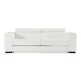 Lamod Italia Icon - Sofá cama italiano moderno de cuero blanco