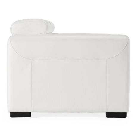 Lamod Italia Icon - Modern Italian White Leather Sofa Bed