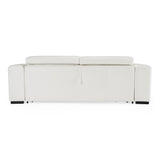 Lamod Italia Icon - Sofá cama italiano moderno de cuero blanco