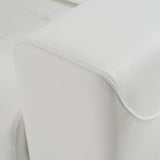 Lamod Italia Icon - Sofá cama italiano moderno de cuero blanco