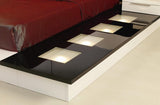 Eastern King Impera Modern-Contemporary lacquer platform bed
