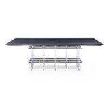 Modrest Inverness - Contemporary Black Oak + Acrylic Dining Table