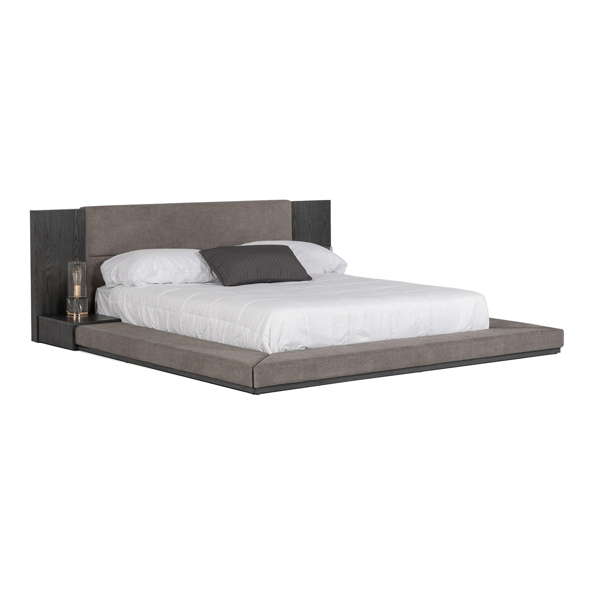 Eastern King Jagger Modern Grey Bedroom Set