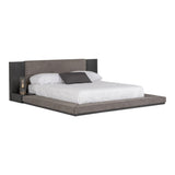 Eastern King Jagger Modern Grey Bedroom Set