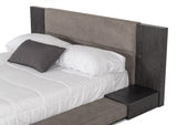 Jagger California King Modern Grey Bed - View Image 1