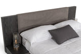 Eastern King Jagger Modern Grey Bed - View Image 1