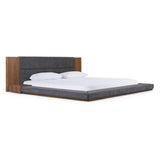 Nova Domus Jagger Modern Dark Grey & Walnut Bedroom Set Vgmabr-55-Set