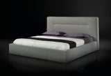 Juliana - Eastern King Italian Modern Grey Upholstered Bed - View Image 1