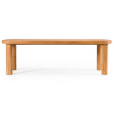 Kamari - Outdoor Natural Teak Dining Table - View Image 1