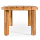 Kamari - Outdoor Natural Teak Dining Table - View Image 1