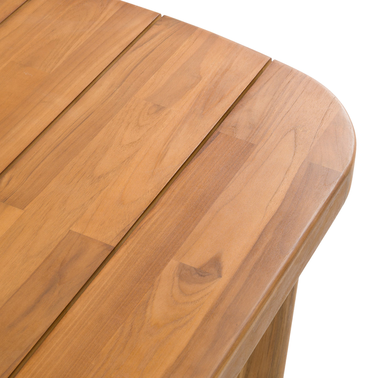 Kamari - Outdoor Natural Teak Dining Table - View Image 1