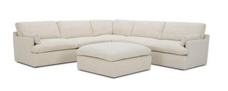 Divani Casa Danica - Modern Beige Sectional Sofa - VGKK - KF2650 - BGE - SECT - Home Elegance USA - 1