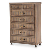 Crossings 6 Drawer Chest In Reclaimed Barn - Ki - Crsg070 - 217 | Aico - KI - CRSG070 - 217 - Home Elegance USA - 1