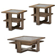 Del Mar Sound 3-Piece Occasional Set in Boardwalk – AICO Furniture