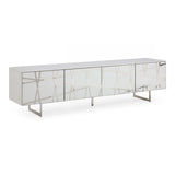 Modrest Kilson - Modern White TV Stand